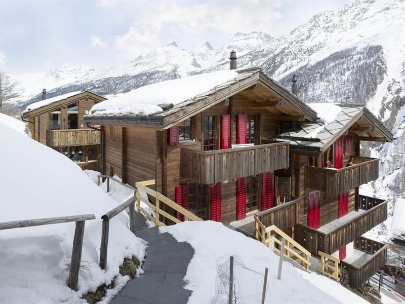 Chalet Flair Saas-Fee Exterior photo